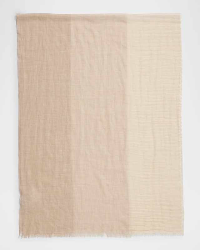 Striped Cashmere Scarf